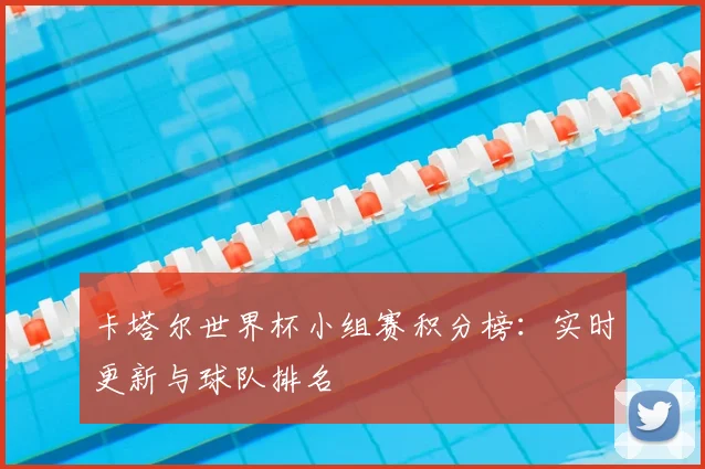 卡塔尔世界杯小组赛积分榜：实时更新与球队排名